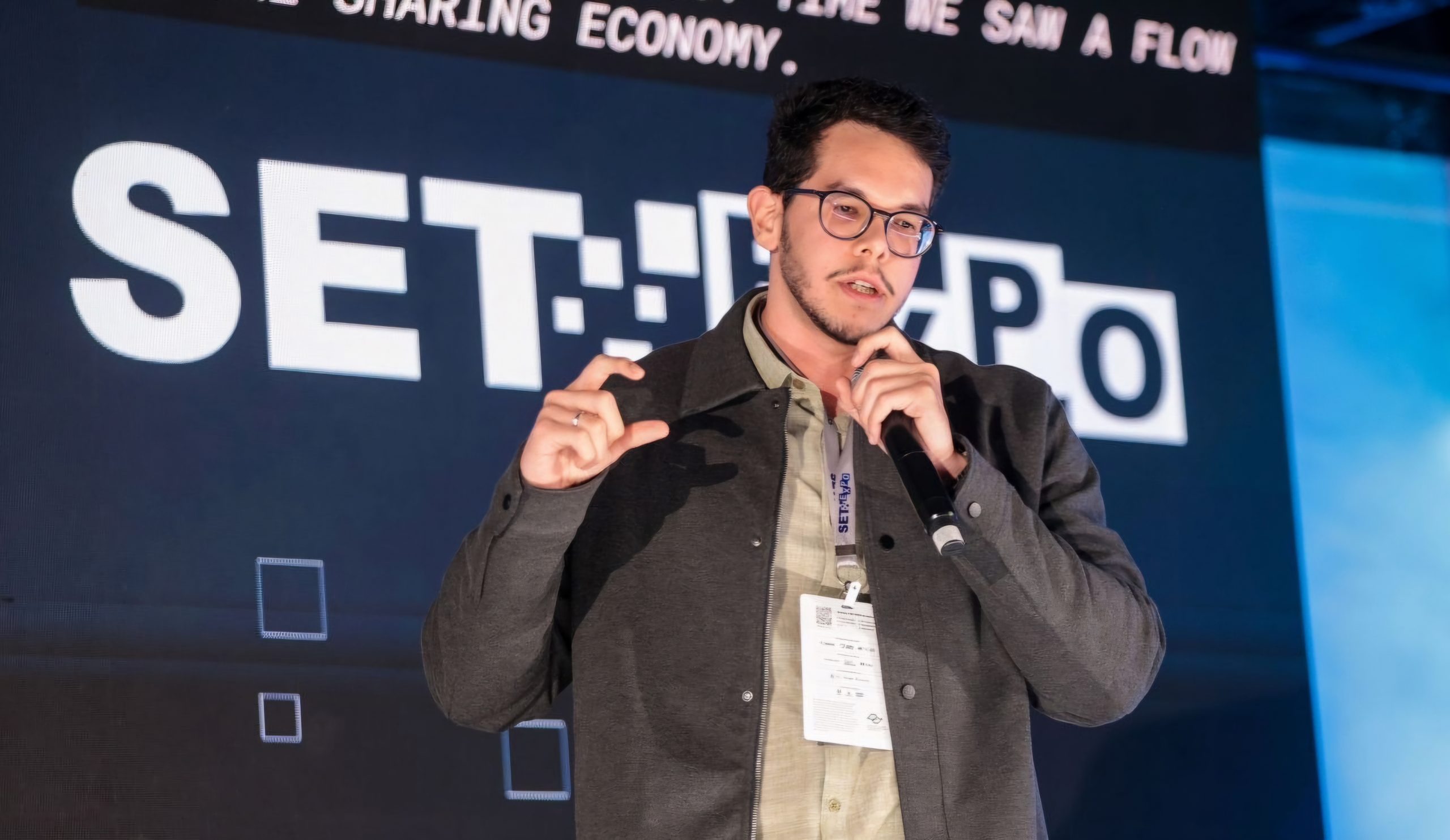 Gerson Soares, da Autoclipper, lança report sobre comunicação e distribuição durante a Set Expo 2026, em SP. (Divulgação)
